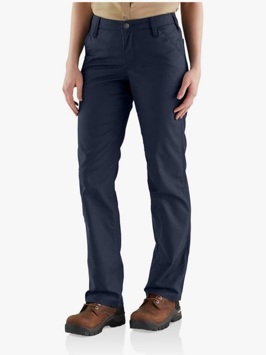 Carhartt Pants - NWT Women’s Carhartt Professional Pants Size 4, Blue Rugged Flex Loose fit